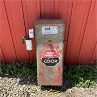 Vintage Farm Bureau Co-Op Gas Pump