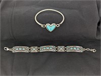 2 Southwestern Styled Bracelets