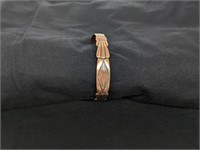 Copper Cuff w/Southwestern Design