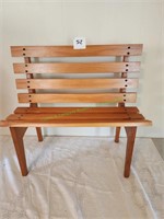 Wooden Bench 2'X22" Tall