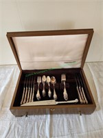 Holmes and Edwards flatware.