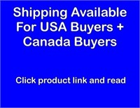 SHIPPING AVAILABLE - USA AND OUT OF