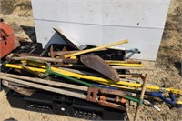 Pallet of Yard & Fencing Tools