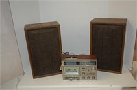 GE Cassette Player W/ Speakers