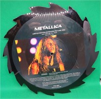 Metallica Limited Edition 1988 Picture Disc Record