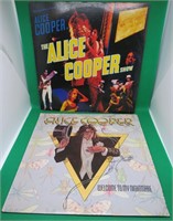 2x Alice Cooper Record Albums Welcome To Nightmare