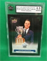 Auston Matthews KSA 8.5 2017 UD Leafs Centennial
