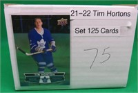 2021-22 Tim Hortons Complete Set 1- 125 Crosby +