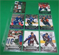 8x French 2010-11 Upper Deck Young Guns Rookies