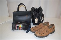 Computer Bag, Purse & Sandals