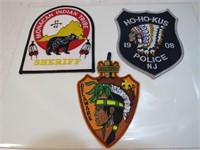 USA Tribal Police 3 Native Indian Tribe Patches
