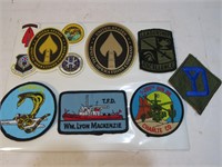 USA Special Forces Lot 6 Military Patches Stickers