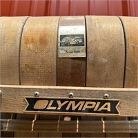 Vintage Olympia 8ft Wooden Toboggan
