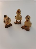Mama Duck & 2 Ducklings Ceramic, Japan