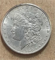 1900P Morgan Silver Dollar AU
