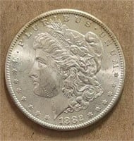 1882S Morgan Silver Dollar CH BU