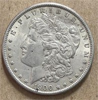 1900P Morgan Silver Dollar CH AU