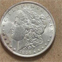 1896P Morgan Silver Dollar BU