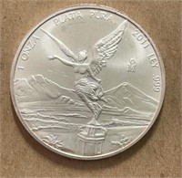 2011 Mexican Libertad 1oz Silver