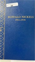 Buffalo Nickel Album 1913-1938 No Coins