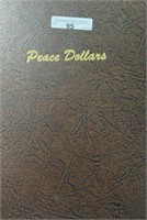 Peace Dollar Album No Coins