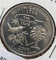 2000S Washington Quarter Clad Proof S Carolina MS