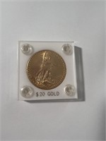 1927 Saint-Gaudens $20 gold coin
