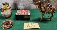 28 - TABLE LIGHTER & TRINKET BOXES (A31)