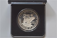 0.81 Silver .999 Apollo 11 Round