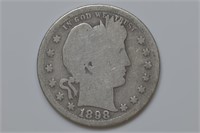 1898-S Barber Head Quarter