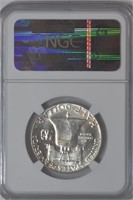 1963-D Franklin Half Dollar NGC MS63