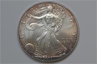 2002 ASE American Silver Eagle