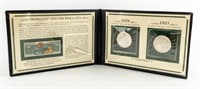 Coin 1878-S & 1921-P, Morgan Silver Dollars,AU-BU