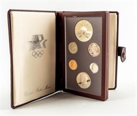 Coin 1984 Prestige Set Olympic Silver $