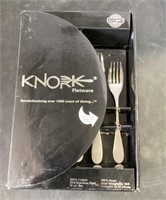 NEW Knork stainless flatware set