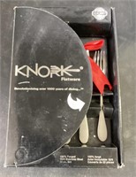 NEW Knork stainless flatware set