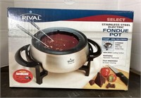 NEW Rival fondue pot