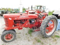Farmall "H" Tractor 2wd. Running
