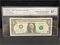 2006 $1 Federal Reserve Note