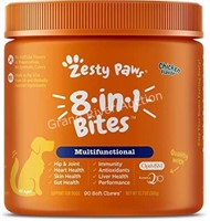 Zesty Paws Core Elements 8 in 1 Bites Supplement