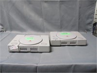 PS1 systems untested no wires .