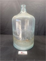 Large glass water container