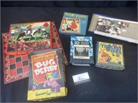 Vintage games and puzzles