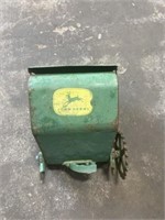 John Deere metal planter box