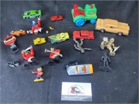 Miscellaneous vintage toys and cars