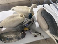 Duck decoys and miscellaneous