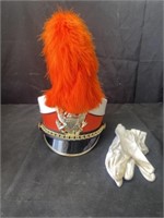 Vintage marching band hat