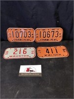 Mini license plates