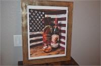 FRAMED PAPPY VAN WINKLE AMERICAN ICON PICTURE,