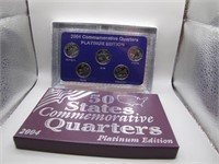 2004 Platinum Edition Quarter Set